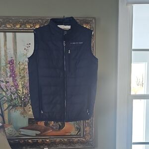 Vineyard Vines Navy Quilted Vest